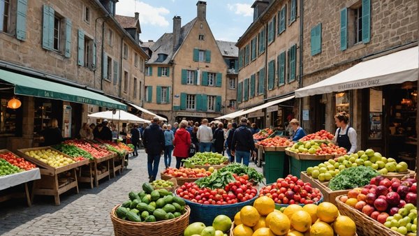 Découvrir les marchés traditionnels en Auvergne