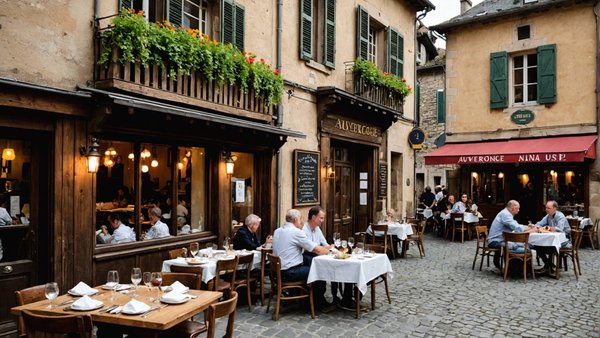 Top 5 des restaurants locaux à ne pas manquer lors de votre séjour en Auvergne